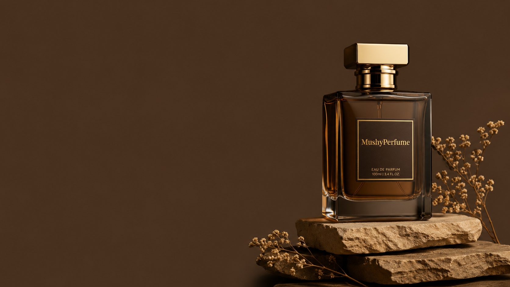 Frasco Mushy Parfum em destaque